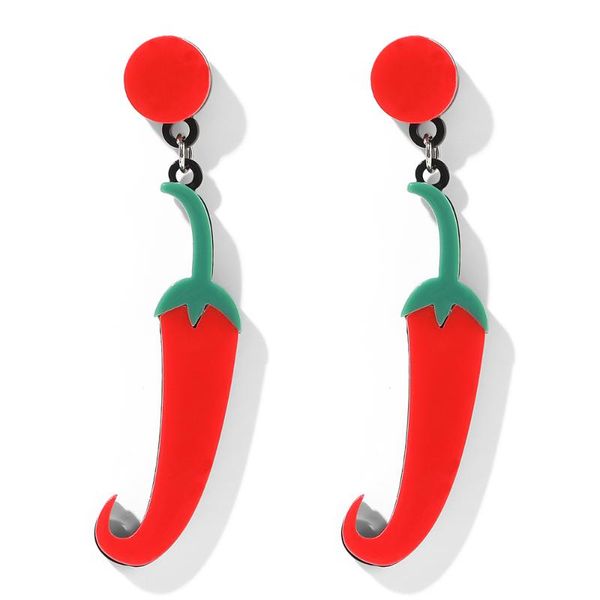 wybu red chilli drop earring for women fashion acetic acid plate plant earring eering ear jewellery femme bijouterie, Silver
wybu red chilli drop earring for women fashion acetic acid plate plant earring eering ear jewellery femme bijouterie, Silver