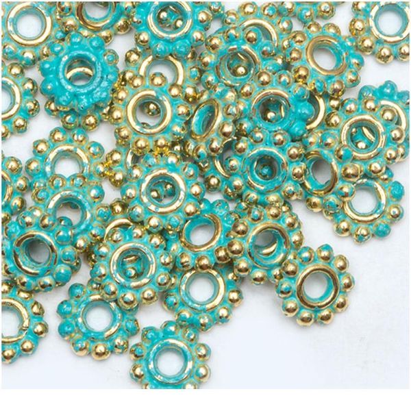 1000pcs vintage gold green flower spacer beads caps diy round metal wheel beads for jewelry making acc jllobb
1000pcs vintage gold green flower spacer beads caps diy round metal wheel beads for jewelry making acc jllobb