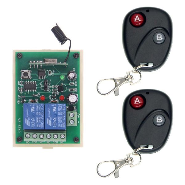 dc 12v 24v 2 ch 2ch rf wireless remote control switch system,2x transmitters + receiver,315/433 mhz,momentary
dc 12v 24v 2 ch 2ch rf wireless remote control switch system,2x transmitters + receiver,315/433 mhz,momentary