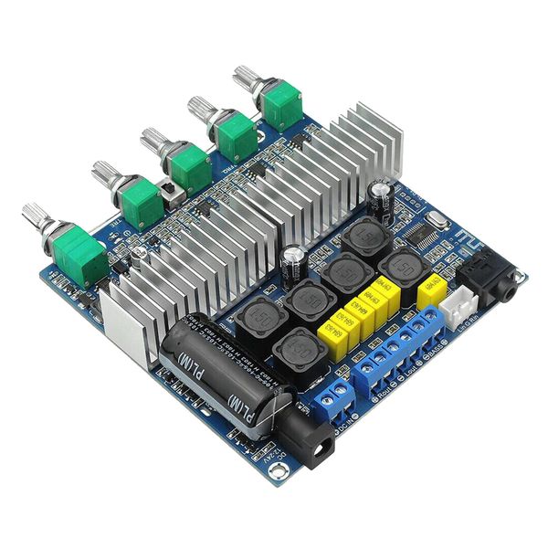 tpa3116d2 2x50w+100w 2.1 channel digital audio power amplifier amp subwoofer board
tpa3116d2 2x50w+100w 2.1 channel digital audio power amplifier amp subwoofer board