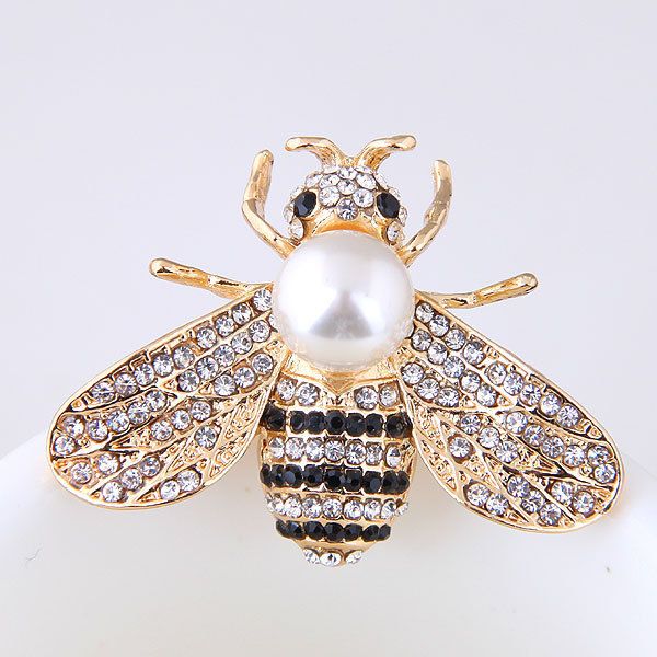 metallic diamond bee brooch, bee personality lady brooch, collar pin, silk scarf buckle gd1226, Gray
metallic diamond bee brooch, bee personality lady brooch, collar pin, silk scarf buckle gd1226, Gray