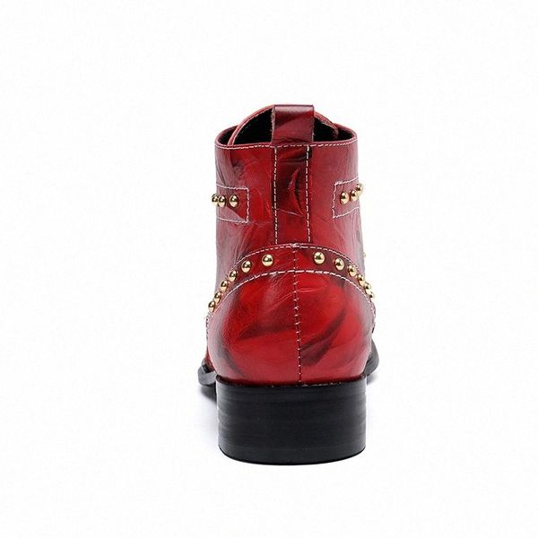genuine leather men boots outdoor embroidery men ankle cowboy boots casual rivets male party and wedding fashion luxury #rk0m
genuine leather men boots outdoor embroidery men ankle cowboy boots casual rivets male party and wedding fashion luxury #rk0m
