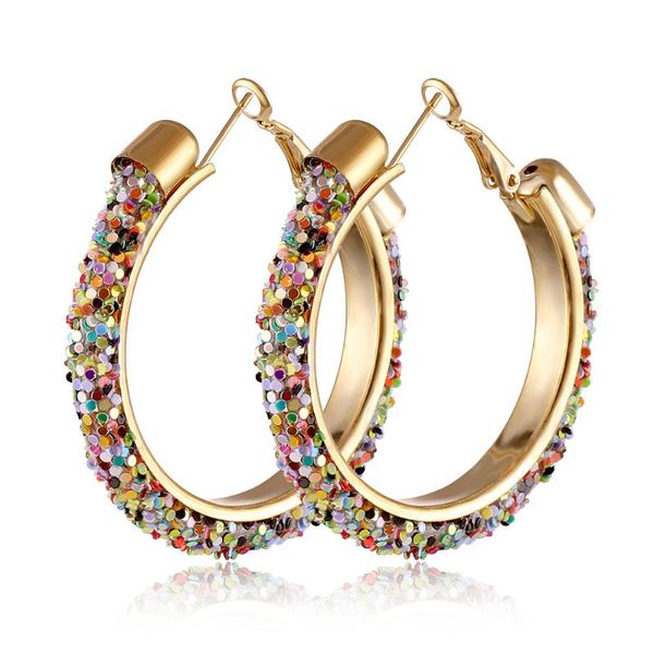 fashion gold alloy shine hoop earrings for women bohemian geometric big earrings 2020 korean style jewelry gifts, Golden;silver
fashion gold alloy shine hoop earrings for women bohemian geometric big earrings 2020 korean style jewelry gifts, Golden;silver