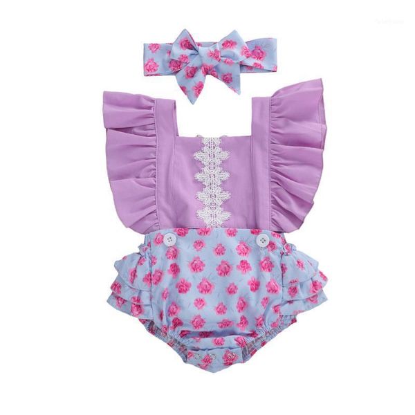 new 2pcs summer newborn kid baby girl clothes ruffle romper bodysuit skirt dress headband floral outfit set1, Blue
new 2pcs summer newborn kid baby girl clothes ruffle romper bodysuit skirt dress headband floral outfit set1, Blue