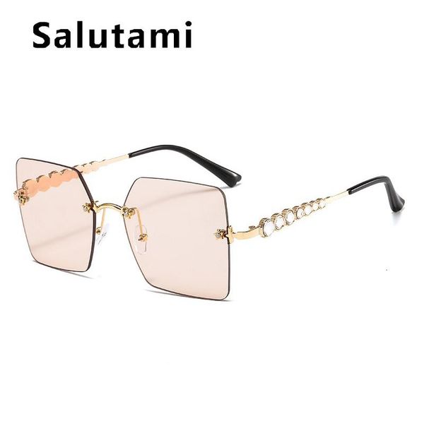 sunglasses rimless oversized square for women 2021 chic elegant crystal leg sun glasses female vintage alloy luxury shades, White;black
sunglasses rimless oversized square for women 2021 chic elegant crystal leg sun glasses female vintage alloy luxury shades, White;black