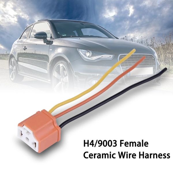 10x h4 car female ceramic headlight extension connector plug light wire socket accessries
10x h4 car female ceramic headlight extension connector plug light wire socket accessries