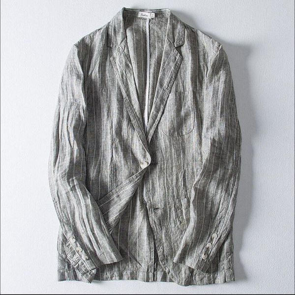 2020 linen m-3xl suits stripe neat male cute little section thin sunscreen blazers single jacket western spring p12f, White;black
2020 linen m-3xl suits stripe neat male cute little section thin sunscreen blazers single jacket western spring p12f, White;black