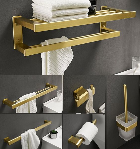 bath accessory set luxury bathroom corner shelf towel holder brushed gold hardware pendant space aluminum toothbrush
bath accessory set luxury bathroom corner shelf towel holder brushed gold hardware pendant space aluminum toothbrush