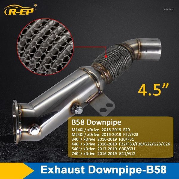 downpipe fits for b58 motor m140i m240i 340i 440i 540i 740i x3 x5 f20 f23 f30 f33 g30 g11 4.5inch stainless steel pipe1
downpipe fits for b58 motor m140i m240i 340i 440i 540i 740i x3 x5 f20 f23 f30 f33 g30 g11 4.5inch stainless steel pipe1