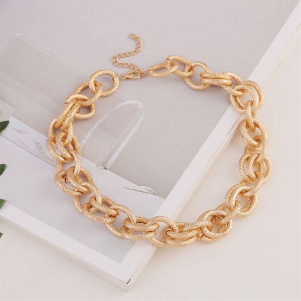 chokers punk hip hop style super large double rope chain femininity fashion gold color alloy necklace, Golden;silver
chokers punk hip hop style super large double rope chain femininity fashion gold color alloy necklace, Golden;silver