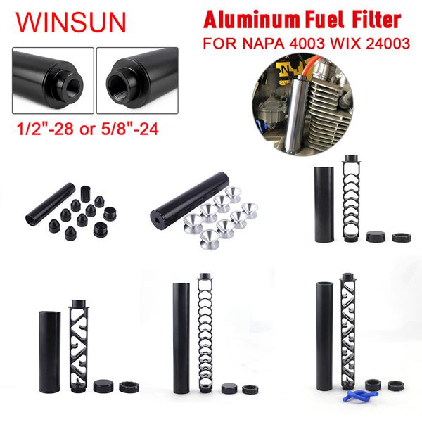 solvent trap aluminum 10 inch 6 inch extension spiral 1/2-28 or 5/8-24 car fuel filter 1x7 car solvent trap for napa 4003 wix 24003 rs-ofi
solvent trap aluminum 10 inch 6 inch extension spiral 1/2-28 or 5/8-24 car fuel filter 1x7 car solvent trap for napa 4003 wix 24003 rs-ofi