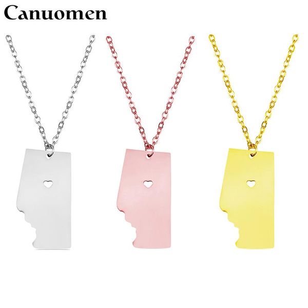 pendant necklaces alberta canada map i heart charm hometown gift necklace rose gold stainless steel jewelry 10 pcs/lot, Silver
pendant necklaces alberta canada map i heart charm hometown gift necklace rose gold stainless steel jewelry 10 pcs/lot, Silver