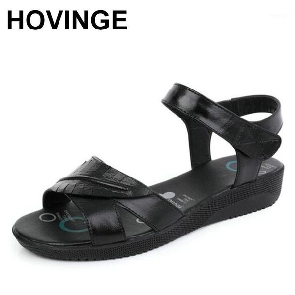 sandals hovinge 2021 summer genuine leather light comfortable wedge women fashion casual1, Black
sandals hovinge 2021 summer genuine leather light comfortable wedge women fashion casual1, Black