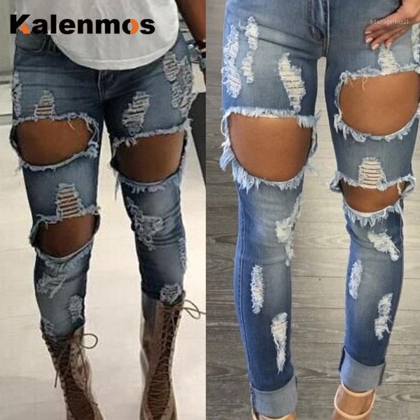 women's jeans kalenmos denim women stretch skinny ripped hole bodycon slim white black jeggings mid waist pencil pants trouser 20211, Blue
women's jeans kalenmos denim women stretch skinny ripped hole bodycon slim white black jeggings mid waist pencil pants trouser 20211, Blue