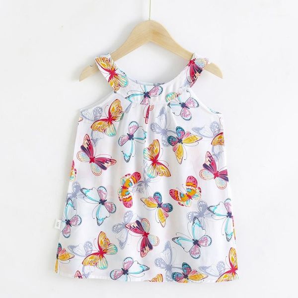clothing sets baby girls summer casual vest dress butterfly print sleeveless kids children princess dresses1, White
clothing sets baby girls summer casual vest dress butterfly print sleeveless kids children princess dresses1, White
