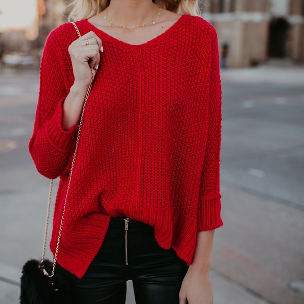 autumn pullover sweaters women v neck casual long sleeve knitted sweater loose side split ladies fall kg-189, White;black
autumn pullover sweaters women v neck casual long sleeve knitted sweater loose side split ladies fall kg-189, White;black