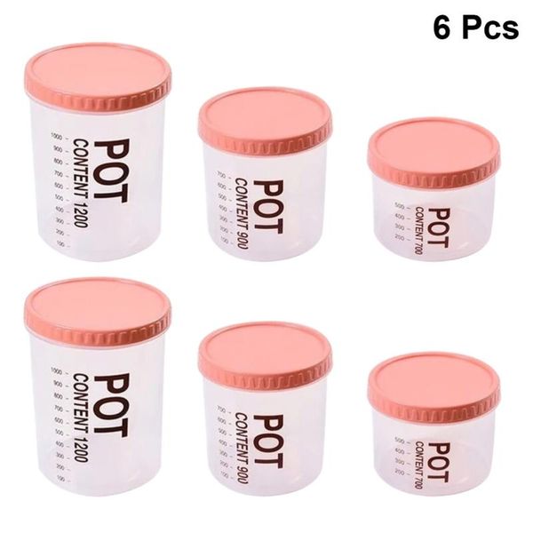 storage bottles & jars 6pcs grain pots sealed can kitchen cereal container for oatmeal rice )
storage bottles & jars 6pcs grain pots sealed can kitchen cereal container for oatmeal rice )