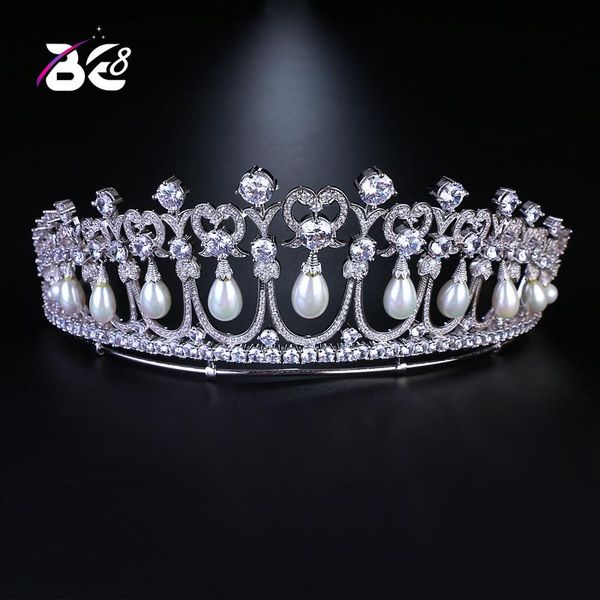 be 8 2020 new arrival tiaras and crowns luxury cz pearl princess pageant engagement wedding hair accessories for bridal h057, Golden;silver
be 8 2020 new arrival tiaras and crowns luxury cz pearl princess pageant engagement wedding hair accessories for bridal h057, Golden;silver