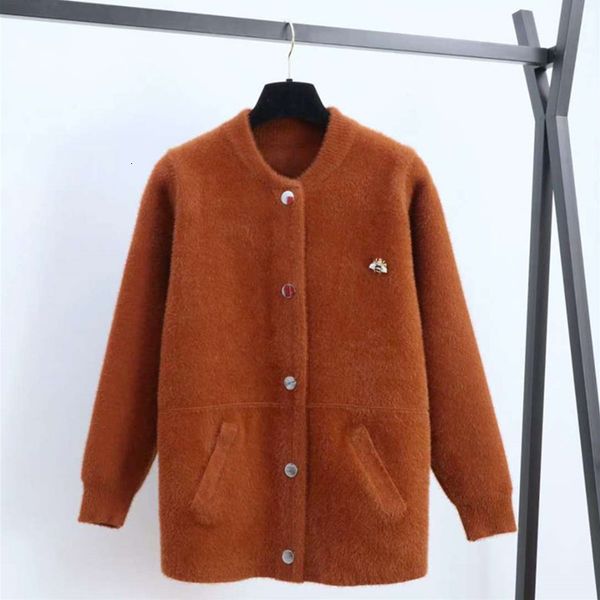 2021 new new autumn female cardigan jacket around neck color solid wool coat, Black
2021 new new autumn female cardigan jacket around neck color solid wool coat, Black