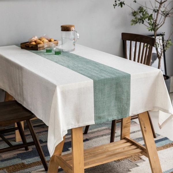table cloth waterproof simple polyester and linen flag color matching tablecloth rectangular coffee tablecloth1 
table cloth waterproof simple polyester and linen flag color matching tablecloth rectangular coffee tablecloth1