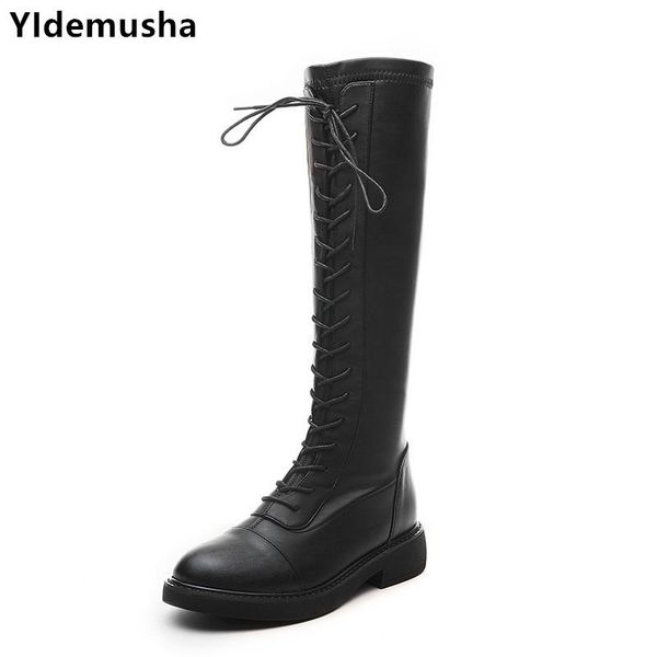boots 2021 women cross tied knee high winter est long night club shoes woman genuine leather warm casual, Black
boots 2021 women cross tied knee high winter est long night club shoes woman genuine leather warm casual, Black