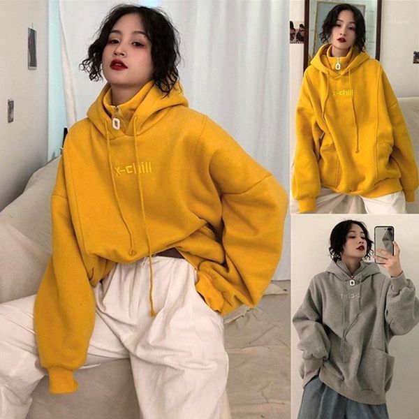 hoodies women autumn winter trendy korean style casual ulzzang streetwear soft loose solid womens clothing1, Black
hoodies women autumn winter trendy korean style casual ulzzang streetwear soft loose solid womens clothing1, Black