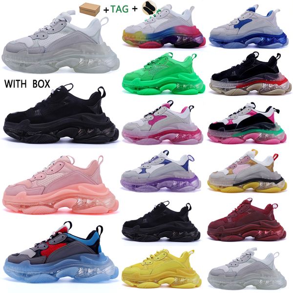 fashion men women casual dad shoes neon green sneakers black pink crystal clear sole bottom platform shoes
fashion men women casual dad shoes neon green sneakers black pink crystal clear sole bottom platform shoes