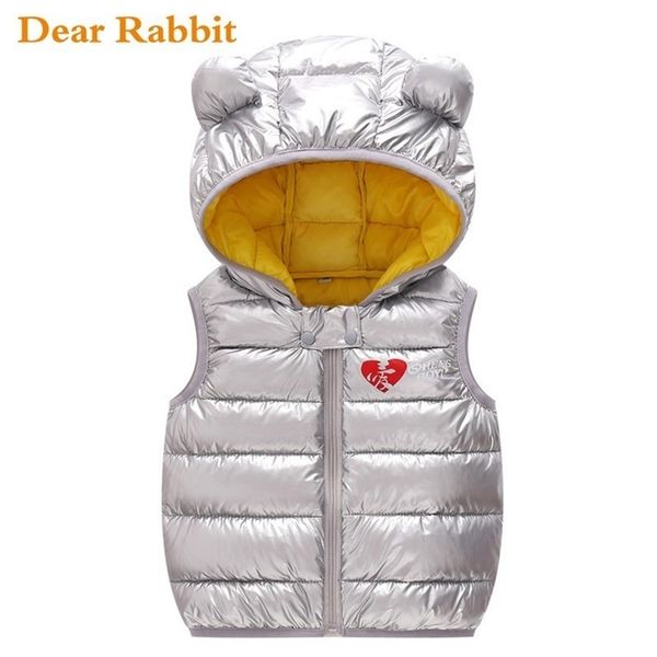hooded child waistcoat children outerwear winter coats kids clothes warm cotton baby boys girl silver vest for age 1-5 yrs 201216, Blue;gray
hooded child waistcoat children outerwear winter coats kids clothes warm cotton baby boys girl silver vest for age 1-5 yrs 201216, Blue;gray