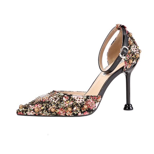 2021 new women high heels classic women's bombs crystal string wedding spring brace stiletto woman party shoes ndhh, Black
2021 new women high heels classic women's bombs crystal string wedding spring brace stiletto woman party shoes ndhh, Black