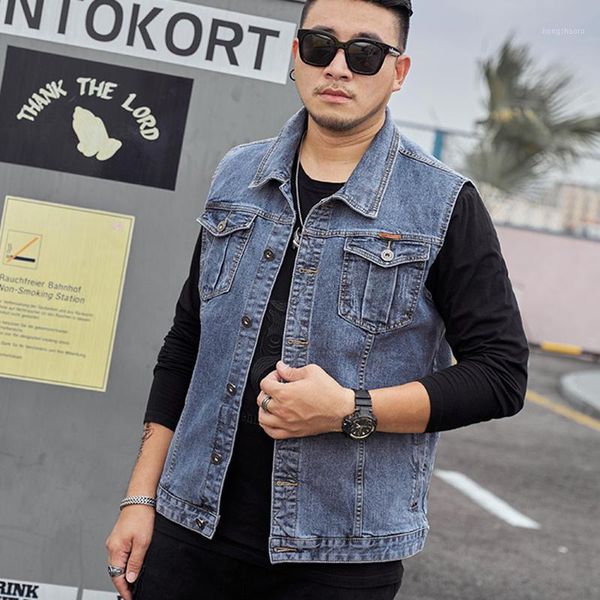 pure color men denim jacket men loose large size denim vest autumn new jacket simple dropship cool short1, Black;brown
pure color men denim jacket men loose large size denim vest autumn new jacket simple dropship cool short1, Black;brown