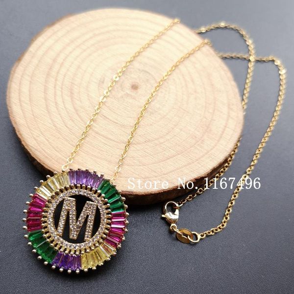 promotion 2020 26 letter 28mm cz necklace for women micro pave cz letters charm for gift, Silver
promotion 2020 26 letter 28mm cz necklace for women micro pave cz letters charm for gift, Silver