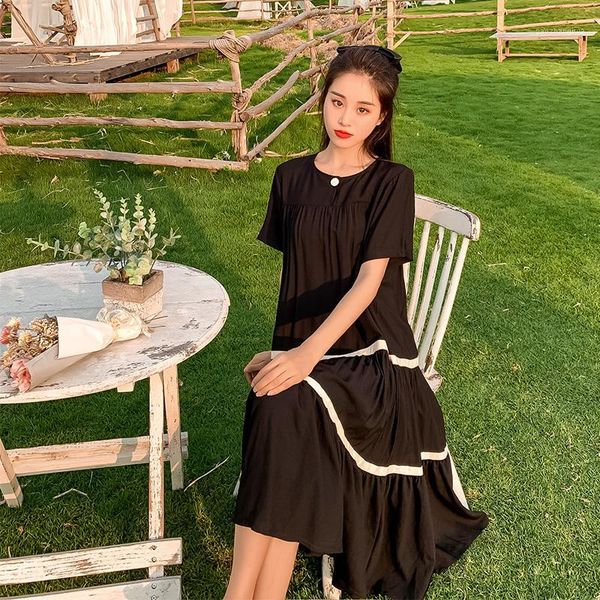maternity dresses 9036# dress summer short stripe sleeve easy matching loose stylish for pregnant women mom1, White
maternity dresses 9036# dress summer short stripe sleeve easy matching loose stylish for pregnant women mom1, White