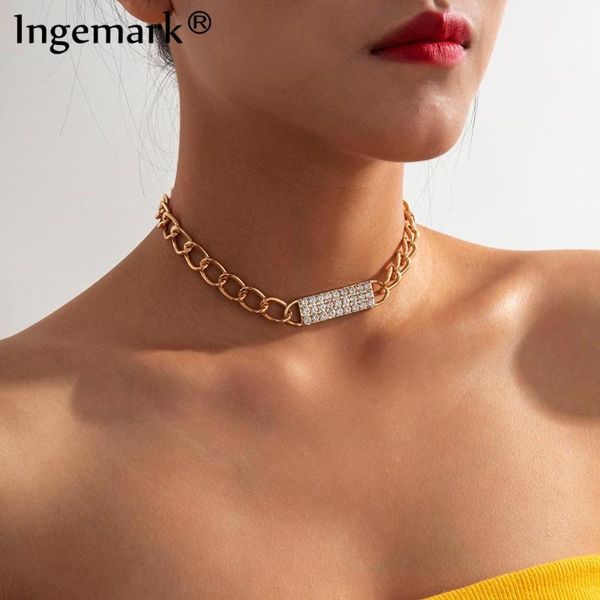 goth bling crystal choker necklace statement gift vintage gold color iced out rhinestone chain necklace christmas women jewelry, Silver
goth bling crystal choker necklace statement gift vintage gold color iced out rhinestone chain necklace christmas women jewelry, Silver