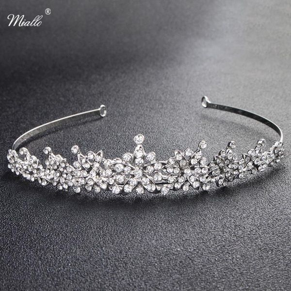 miallo classic austrian crystal princess tiaras and crowns wedding bride dress hair jewelry accessories women headpieces, Golden;silver
miallo classic austrian crystal princess tiaras and crowns wedding bride dress hair jewelry accessories women headpieces, Golden;silver