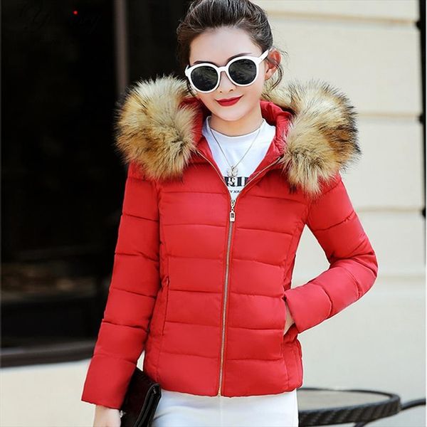 2019 fashion limited full slim cotton jacket heavy hair female cotton padded coat winter coat women, Black
2019 fashion limited full slim cotton jacket heavy hair female cotton padded coat winter coat women, Black