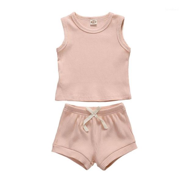 2020 baby summer clothing 2pcs newborn infant baby girl clothes sleeveless shorts cotton ribbed outfits1, White
2020 baby summer clothing 2pcs newborn infant baby girl clothes sleeveless shorts cotton ribbed outfits1, White