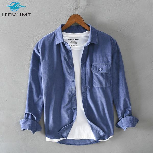 men's casual shirts men autumn spring solid color long sleeve cotton lapel shirt japan style simple harajuku corduroy businessman vinta, White;black
men's casual shirts men autumn spring solid color long sleeve cotton lapel shirt japan style simple harajuku corduroy businessman vinta, White;black