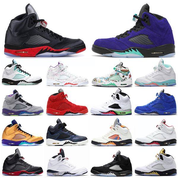 jumpman 5 men women basketball shoes alternate grape 5s oregon bred white black metallic laney suede red mens trainers sports sneakers, White;red
jumpman 5 men women basketball shoes alternate grape 5s oregon bred white black metallic laney suede red mens trainers sports sneakers, White;red