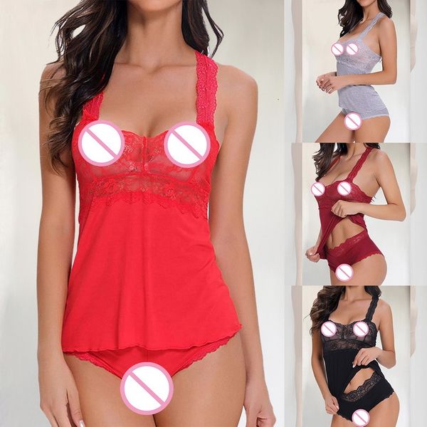 women nightwear lace floral lingerie underwear set sling see-through vest+elastic middle waist under 2pcs exotic sets, Black;white
women nightwear lace floral lingerie underwear set sling see-through vest+elastic middle waist under 2pcs exotic sets, Black;white