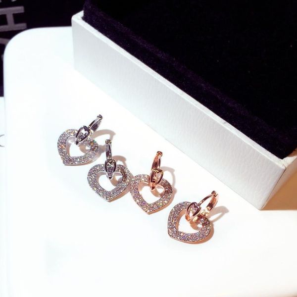stud s925 silver white zircon heart-shaped temperament earrings for women wedding party engagement earring jewelry gift, Golden;silver
stud s925 silver white zircon heart-shaped temperament earrings for women wedding party engagement earring jewelry gift, Golden;silver