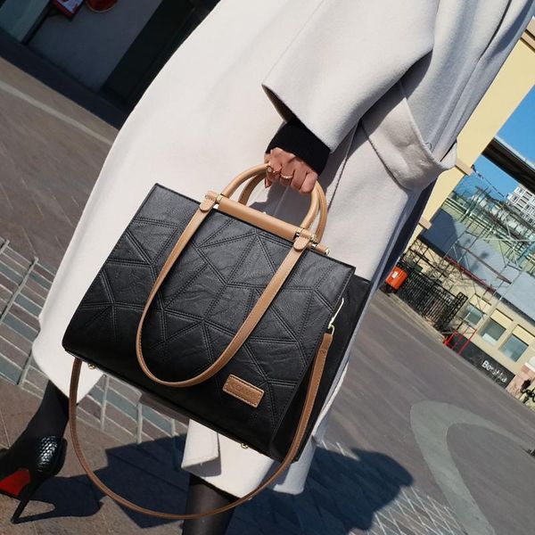 fashion contrast color handbags women's bag large capacity tote women shoulder bag sewing thread crossbody bags for women 2021
fashion contrast color handbags women's bag large capacity tote women shoulder bag sewing thread crossbody bags for women 2021