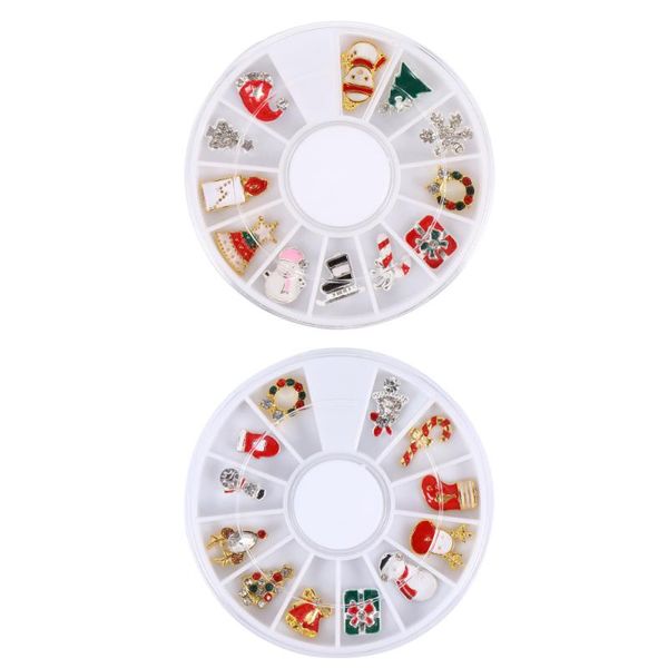 2 boxes christmas nail art decor delicate durable nail patch manicure decoration decal supply for female
2 boxes christmas nail art decor delicate durable nail patch manicure decoration decal supply for female
