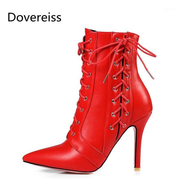 boots dovereiss fashion women's shoes winter lace up white elegant zipper pointed toe short concise mature 34-471, Black
boots dovereiss fashion women's shoes winter lace up white elegant zipper pointed toe short concise mature 34-471, Black