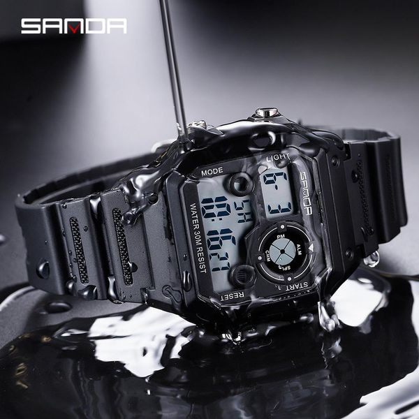 sanda sports watch men top brand роскошные знаменитые светодиодные цифровые часы мужские часы мужские часы relojes deportivos herren uhren b, Silver
sanda sports watch men top brand роскошные знаменитые светодиодные цифровые часы мужские часы мужские часы relojes deportivos herren uhren b, Silver