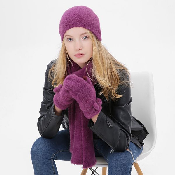 corduroy winter hat and scarf glove set for women classic thicken wool kitted hats and scarves winter warm bonnet beanie caps, Blue;gray
corduroy winter hat and scarf glove set for women classic thicken wool kitted hats and scarves winter warm bonnet beanie caps, Blue;gray