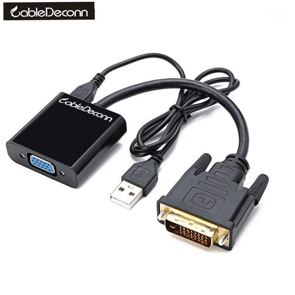 video cables & connectors dvi-d 24+1 male to vga female adapter connector cable with usb power for pc hdtv monitor 1080p1
video cables & connectors dvi-d 24+1 male to vga female adapter connector cable with usb power for pc hdtv monitor 1080p1