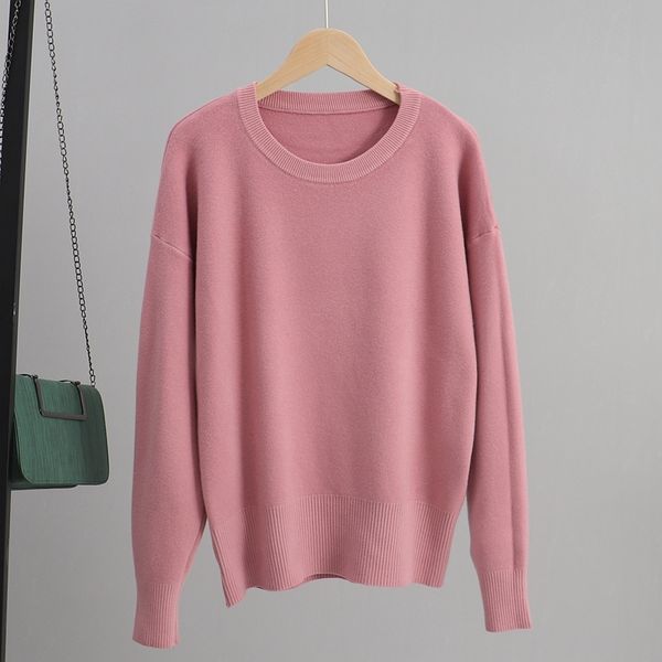 2021 new oversized women o neck basic thick warm knitted jumper stretch female autumn winter loose pullover sweater zl01, White;black
2021 new oversized women o neck basic thick warm knitted jumper stretch female autumn winter loose pullover sweater zl01, White;black