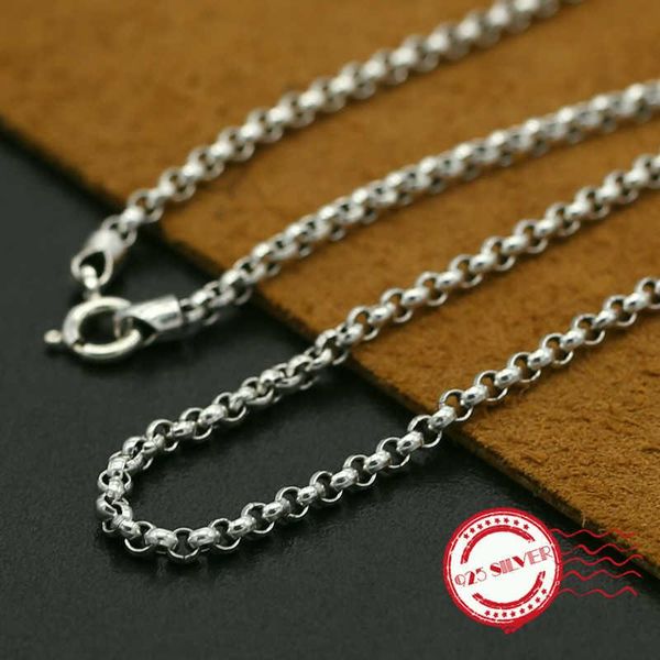 chains s925 sterling silver necklace personality fashion classic jewelry round shape modeling chain 2021 gift to send lover
chains s925 sterling silver necklace personality fashion classic jewelry round shape modeling chain 2021 gift to send lover