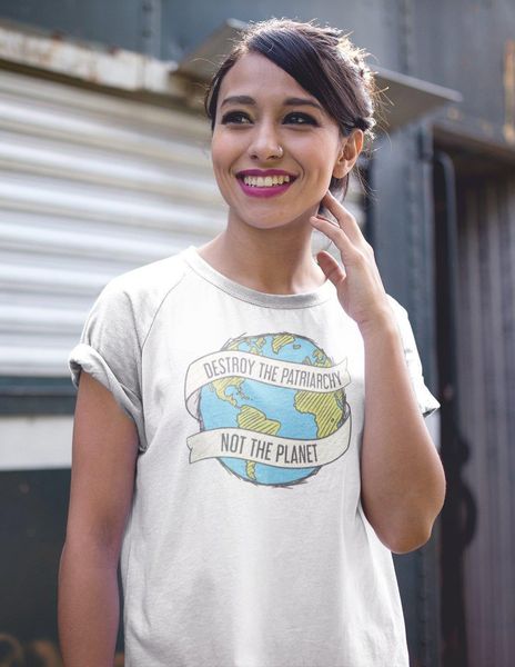 destroy the patriarchy not the planet women's t-shirt retro feminist harajuku shirt vintage resist hipster oversize ladies tee, White
destroy the patriarchy not the planet women's t-shirt retro feminist harajuku shirt vintage resist hipster oversize ladies tee, White