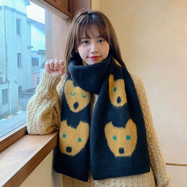 hats, scarves & gloves sets scarf female winter korean versatile animal bear pattern design thickened warm student bib lovely girl heart lon, Blue;gray
hats, scarves & gloves sets scarf female winter korean versatile animal bear pattern design thickened warm student bib lovely girl heart lon, Blue;gray